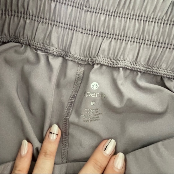 Apana High Waisted Workout Shorts - Picture 4 of 4